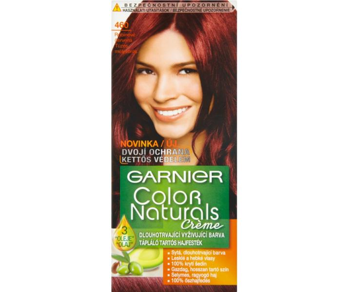 Permanentn� farba Garnier Color Naturals 460 rub�novo �erven�