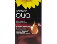 Permanentn olejov farba Garnier Olia 4.6 tmavo erven