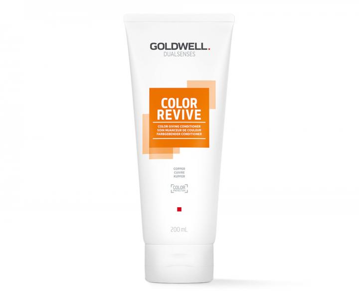 Rad vlasovej kozmetiky na oivenie farby vlasov Goldwell Color Revive - meden