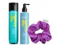 Sada pre objem jemn�ch vlasov Matrix High Amplify + l�tkov� gumi�ka zadarmo