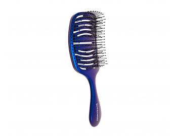 Kefa pre normálne vlasy Olivia Garden iDetangle Medium Space Edition Milkyway - metalicky modrá