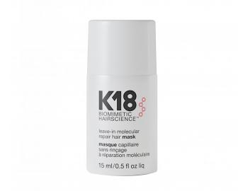 Bezoplachová maska pre obnovu poškodených vlasov K18 Hair Molecular Repair Mask - 15 ml