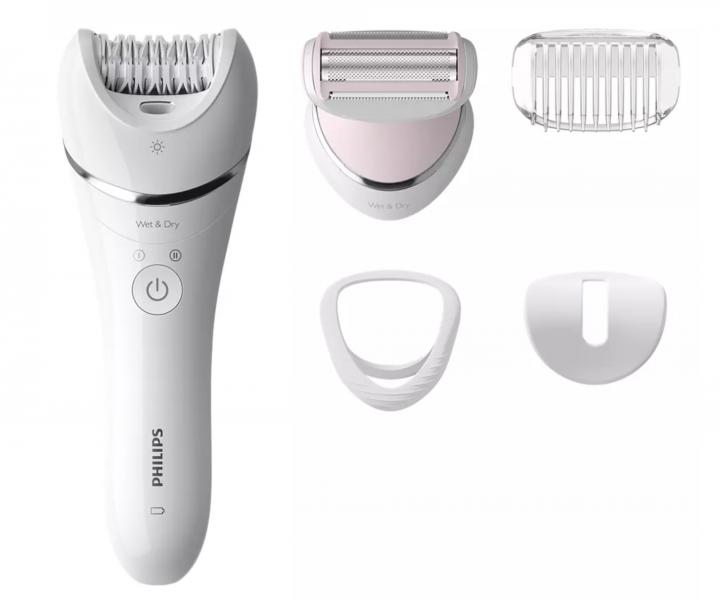 D�msky epil�tor Philips 8000 Series BRE710/00 - biely