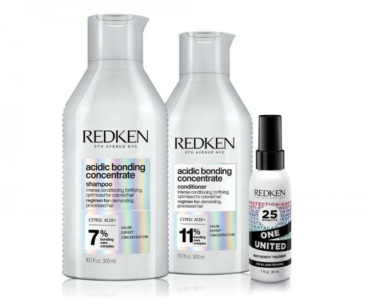 S�prava na regener�ciu vlasov Redken Acidic Bonding Concentrate + o�etruj�ci sprej zadarmo