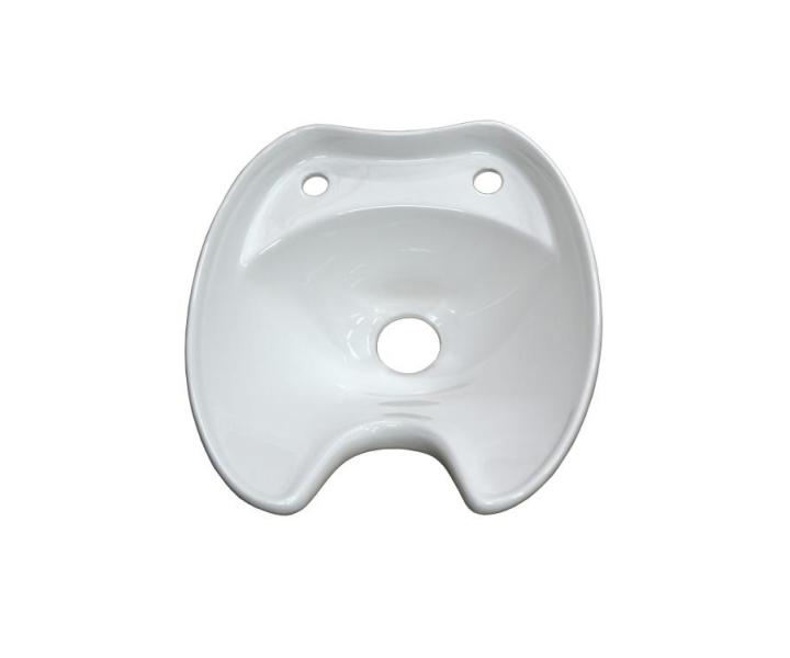 Umvadlo pre umvac box Detail - keramick, biele - II. akos - odrenina glazry