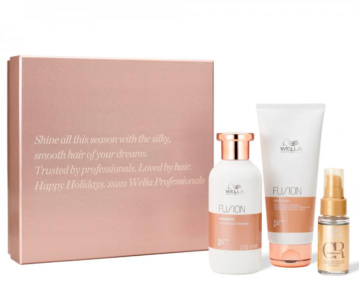 Dar�ekov� sada na regener�ciu po�koden�ch vlasov Wella Professionals Fusion