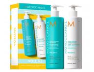 Dar�ekov� sada pre objem jemn�ch vlasov Moroccanoil Volume Duo - 2 x 500 ml