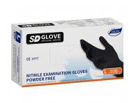 Nitrilov� rukavice SD Glove Nitrile Examination Gloves 100 ks - �ierne