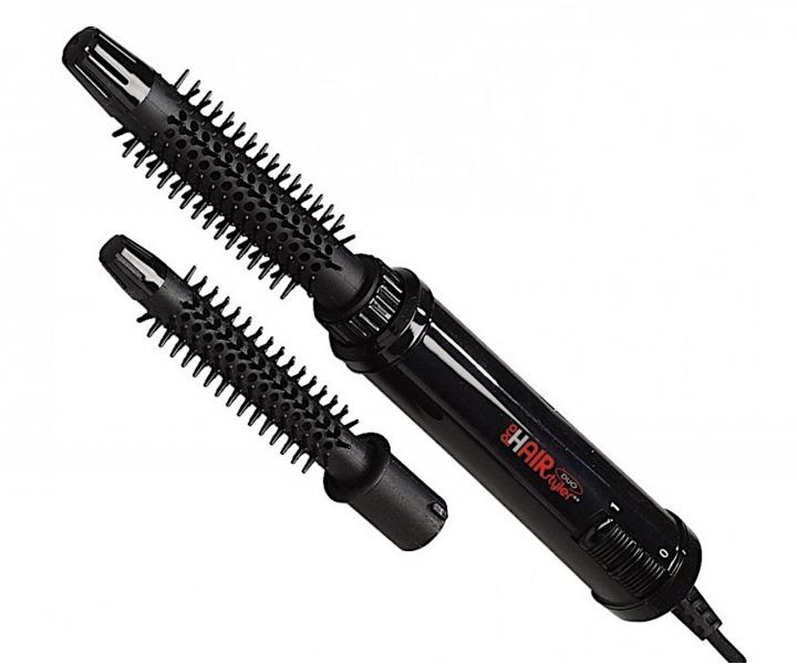 Teplovzdun kefa na vlasy BraveHead Pro Hairstyler Duo 2451 - 180 W, ierna