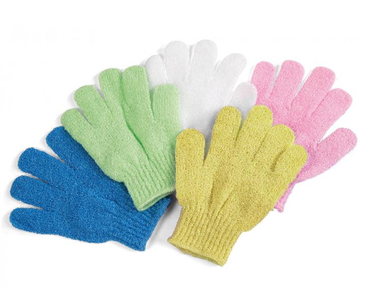 Kpeov exfolian rukavice Sibel Baleno - rzne farby - 1 pr