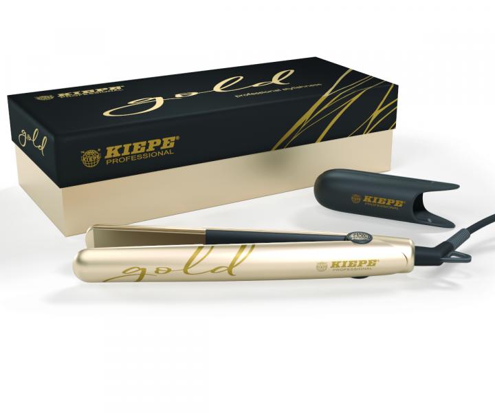 Profesion�lna �ehli�ka na vlasy Kiepe Nano Titanium Gold 8178G - zlat�