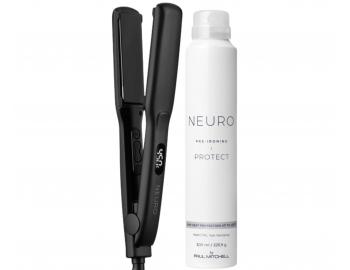 Profesion�lna �ehli�ka na vlasy Paul Mitchell Neuro Smooth 1,25" Straightening & Styling Iron + termoochrann� lak zadarmo