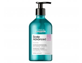 Starostlivosť o vlasovú pokožku Loréal Professionnel Scalp Advanced - šampón na upokojenie pokožky - 500 ml