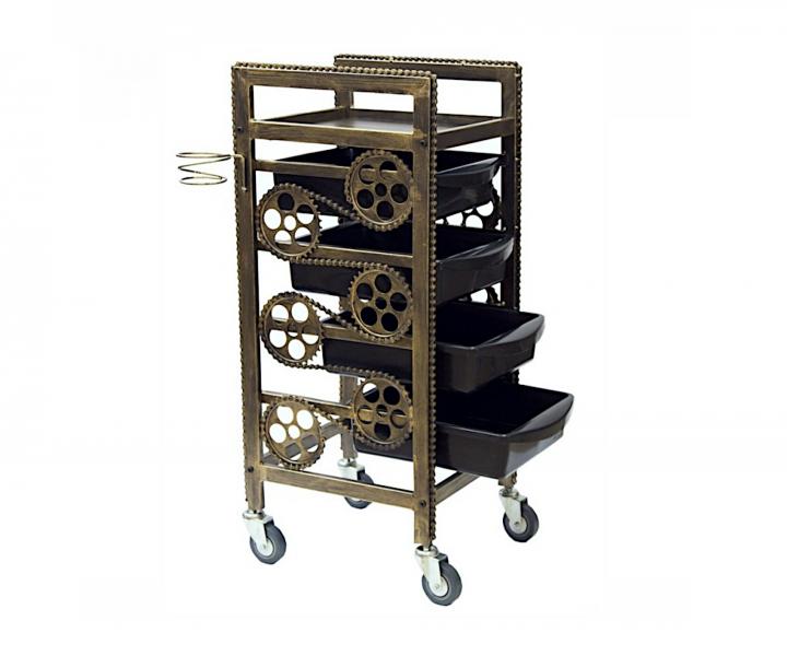 Kadern�cky pracovn� voz�k Hairway Ramon - bronzov�