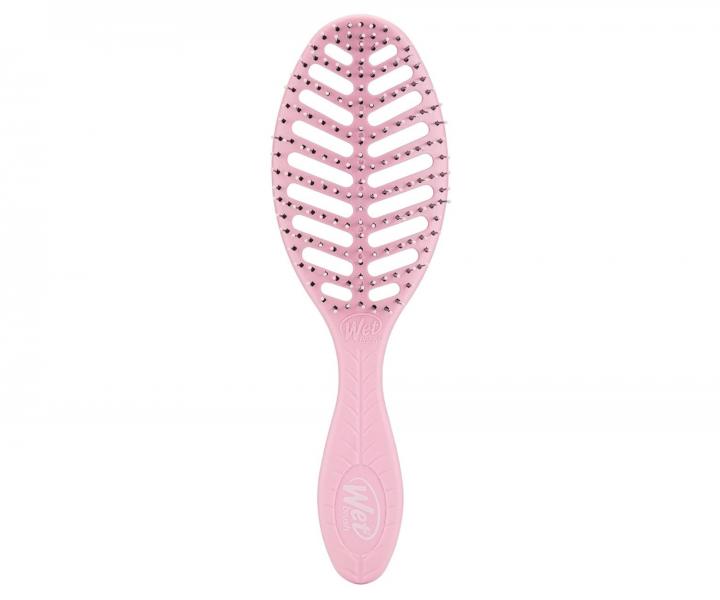 Kefa na rozesvanie a fkanie vlasov z organickho materilu Wet Brush Speed Dry Go Green - ruov