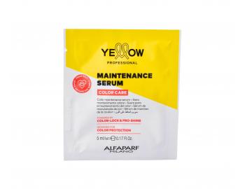 Bezoplachov� s�rum pre zachovanie farby farben�ch vlasov Yellow Professional Color Care Maintenance Serum - 5 ml (bonus)