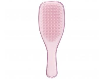 Cestovn� kefa na roz�es�vanie vlasov Tangle Teezer Ultimate Detangler Mini Chrome Pink Satin - metalick� svetlo ru�ov�