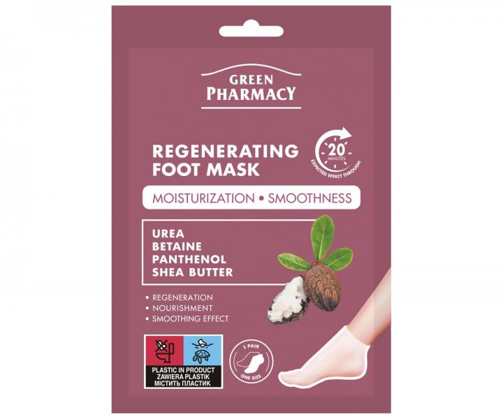 Regeneran maska &#8203;&#8203;na chodidl Green Pharmacy Regenerating Foot Mask - 2x13 ml, ponoky