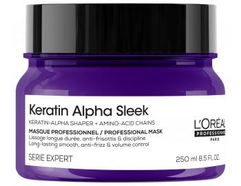 Maska pre uhladenie krepat�ch vlasov Lor�al Professionnel Serie Expert Keratin Alpha Sleek - 250 ml