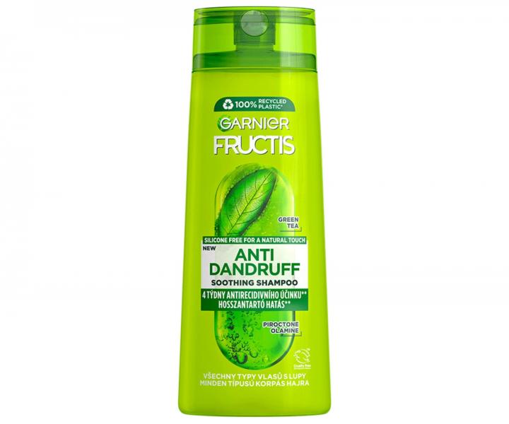 istiaci ampn proti lupinm pre vetky typy vlasov Garnier Fructis Anti Dandruff Soothing - 400 ml
