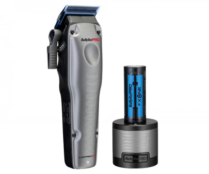 Profesion�lny stroj�ek na vlasy BaByliss Pro FXONE Lo-ProFX Clipper Grey - �ed�