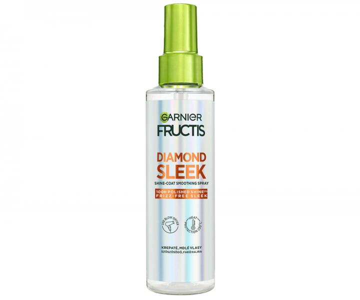 Termoochrann� s�rum v spreji na uhladenie a �iariv� lesk vlasov Garnier Fructis Diamond Sleek Spray - 150 ml