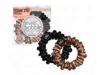 Ozdobn pirlov gumiky Invisibobble Sprunchie Slim True Gold - 2 ks