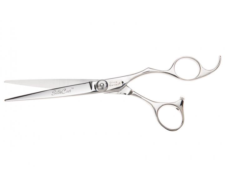 Kaderncke nonice Olivia Garden SilkCut Shear 6,5" - strieborn