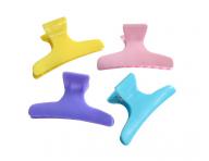 Klipsy do vlasov Mila - 8 cm, farebn - 12 ks