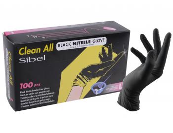 Nitrilové rukavice pre kaderníkov Sibel Clean All 100 ks - L