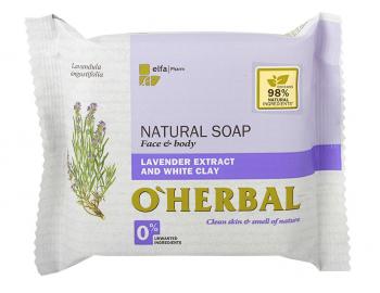 Prírodné mydlo pre celé telo s levanduľou O`Herbal Lavender - 100 g