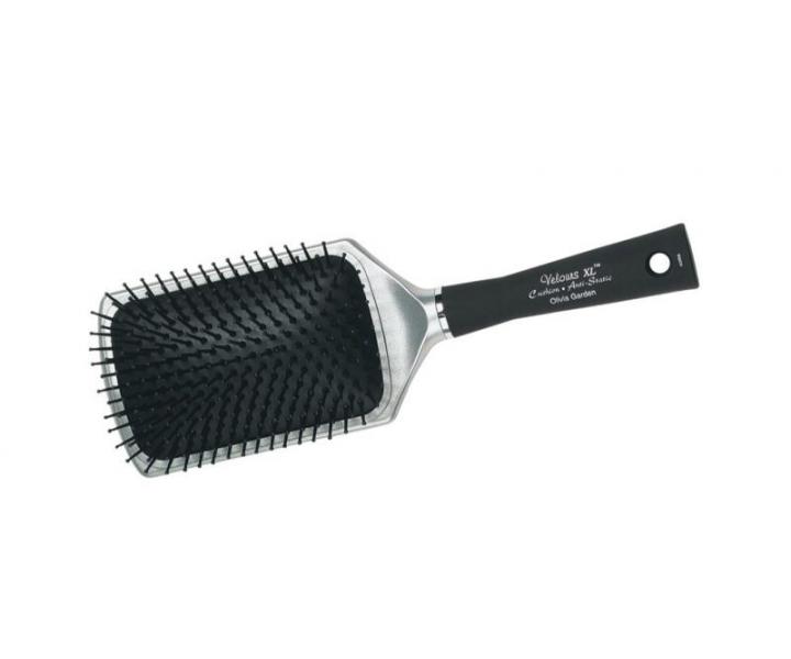 Kefa na vlasy Olivia Garden s nylonovmi tipci Velours XL Cushion - 82 x 258 mm