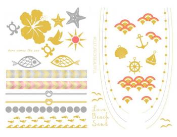 Condition Culture Tassel Tattoos SO SUNKISSED - perk na telo