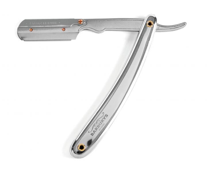 Britva na holenie fzov Sibel Barburys Gentleness Chrome - strieborn