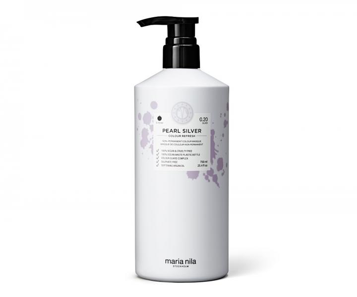 Maska na o�ivenie farby vlasov Maria Nila Colour Refresh Pearl Silver - platinov�, 750 ml