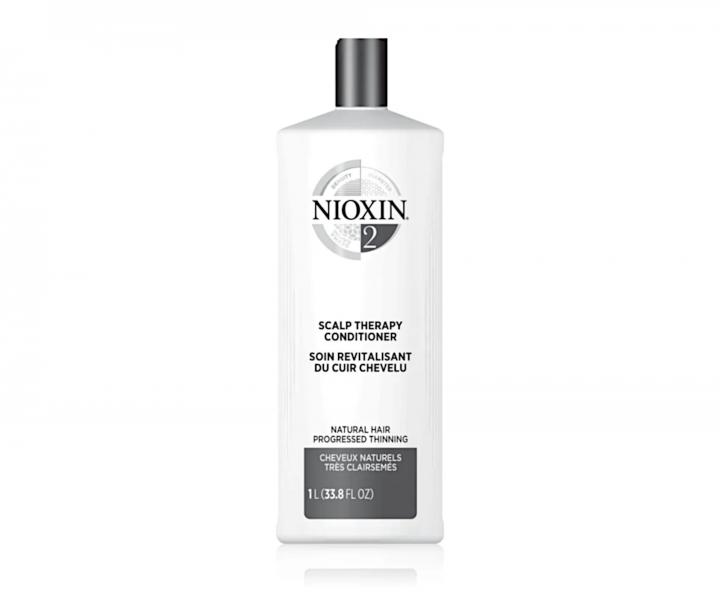 Kondicionr pre silne rednce prrodn vlasy Nioxin System 2 Scalp Therapy Conditioner - 1000 ml