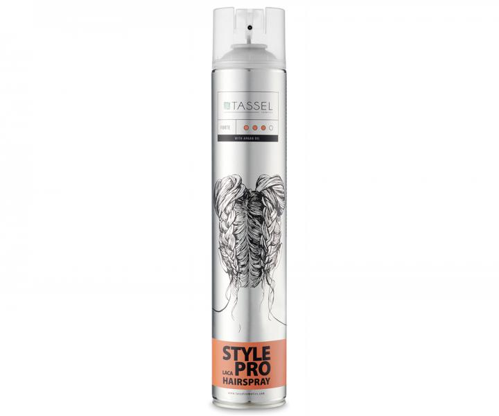 Lak na vlasy so silnou fixciou Tassel Cosmetics Style Pro Hairspray - 750 ml
