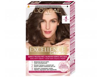 Permanentn� farba Lor�al Excellence Creme - 4 hned�