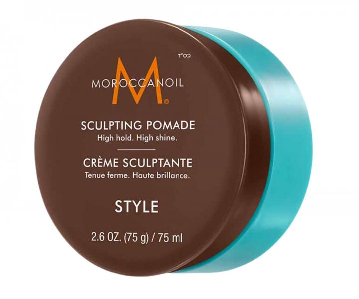 Pom�da na vlasy so silnou fix�ciou Moroccanoil Sculpting Pomade - 75 ml