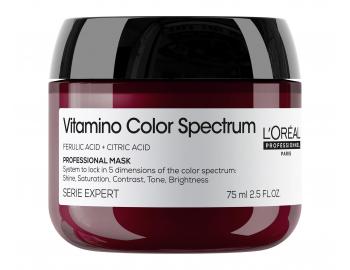 Maska na intenz�vnu hydrat�ciu farben�ch vlasov Lor�al Professionnel Serie Expert Vitamino Color Spectrum - 75 ml