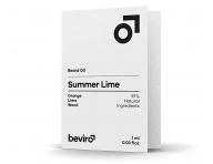 Olej na fzy Beviro Beard Oil Summer Lime - 1 ml