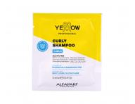 �amp�n pre vlnit�, ku�erav� a afro vlasy Yellow Professional Curls Curly Shampoo - 10 ml (bonus)