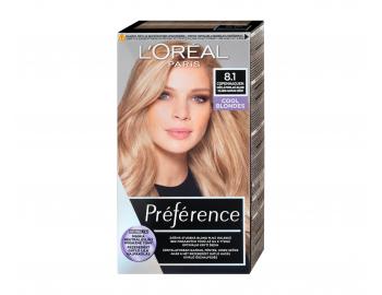 Permanentn farba Loral Prfrence 8.1 svetl popolav blond