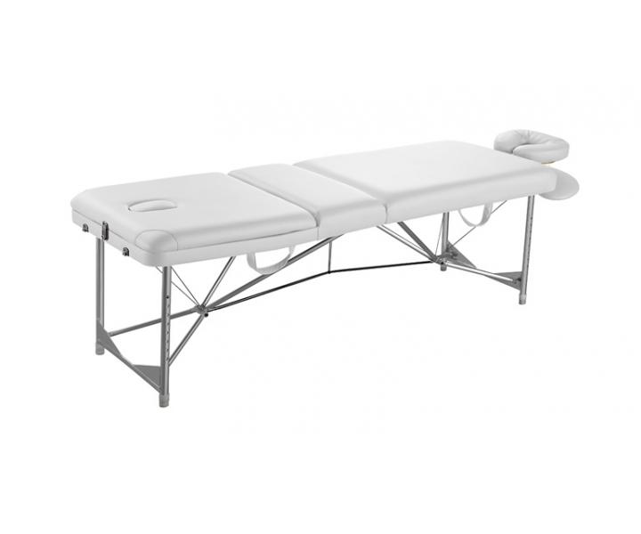 Masne lehtko Weelko LUNA - skladac, prenosn, 2-dielne, biele