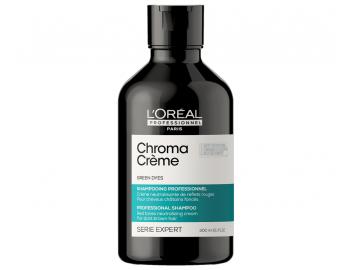 Šampón na neutralizáciu teplých tónov Loréal Professionnel Serie Expert Chroma Cr&#232;me - zelený šampón na neutralizáciu červených tónov - 300 ml