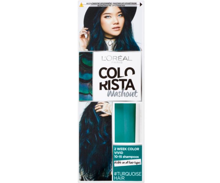 Vymvajci sa farba Loral Colorist Washout Turquoise Hair - tyrkysov