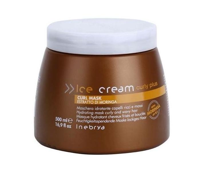 Hydratan maska pre kuerav vlasy Inebrya Curl Plus - 500 ml