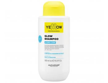 Rozjas�uj�ci hydrata�n� �amp�n pre vlasy bez lesku Yellow Professional Hydra Care Glow Shampoo - 500 ml