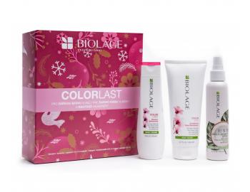 Rad pre farbené vlasy Matrix Biolage ColorLast - darčeková sada - šampón + starostlivosť + ošetrujúci sprej