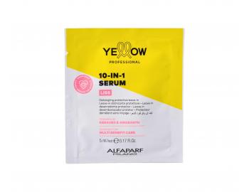 Bezoplachov� s�rum na uhladenie vlasov Yellow Professional Liss Smoothing 10-IN-1 Serum - 5 ml (bonus)